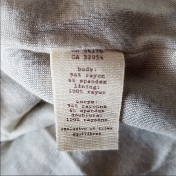 Anthropologie little yellow button Jersey dress - Picture 5 of 5